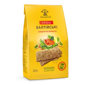 Хлібці «Балтійські» заварні на заквасці